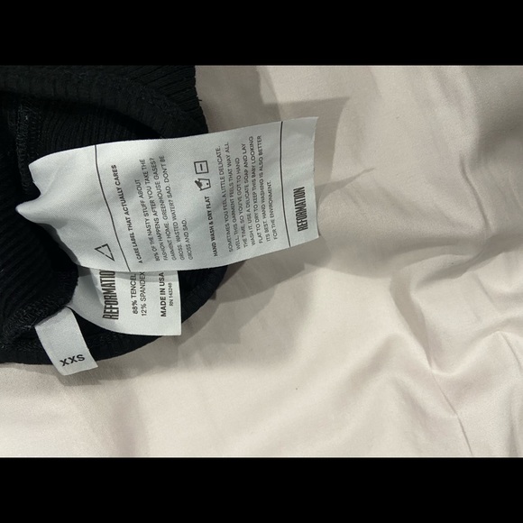 Reformation Ribbed Bodysuit - Picture 3 of 3